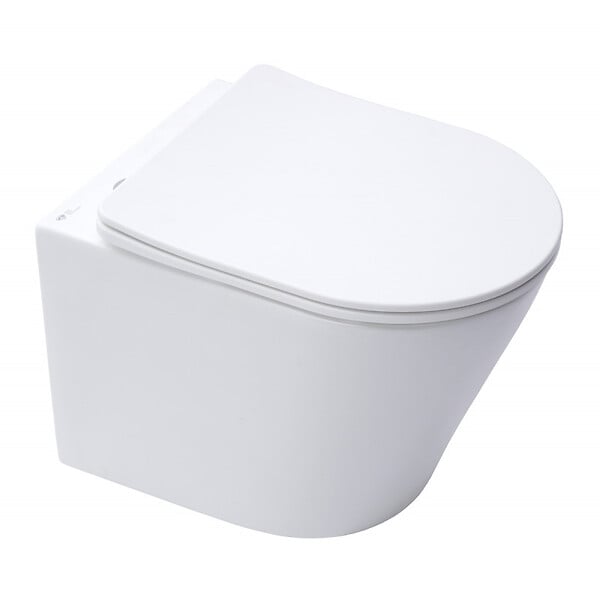 GROHE - Grohe Pack WC Bâti-support + Cuvette SAT Infinitio sans bride blanc mat + Abattant frein de chute + Plaque Chrome - large