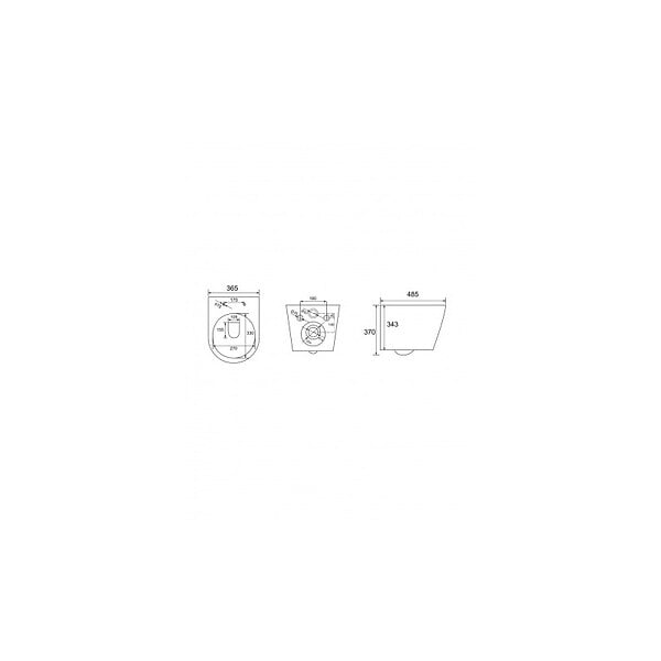 GROHE - Grohe Pack WC Bâti-support + Cuvette SAT Infinitio sans bride blanc mat + Abattant frein de chute + Plaque Chrome - large