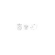 GROHE - Grohe Pack WC Bâti-support + Cuvette SAT Infinitio sans bride blanc mat + Abattant frein de chute + Plaque Chrome - vignette