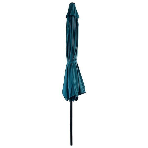HAPPY GARDEN - Parasol droit HAPUNA rond 3,30m de diamètre bleu - large
