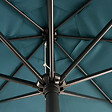 HAPPY GARDEN - Parasol droit HAPUNA rond 3,30m de diamètre bleu - vignette