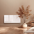 WARM TECH - Radiateur inertie céramique avec façade en verre 2000 W - IP24 - NF - Fil pilote 6 ordres. - vignette