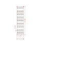 SIKO - Sèche serviette Thermal Trend blanc 168x60 cm (KD6001680) - vignette