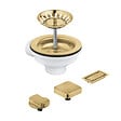 GROHE - Grohe Kit vidage avec excentreur pour évier à 1 cuve, or (G40996GN0) - vignette