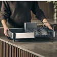 JOSEPH JOSEPH - Joseph Joseph Extend Egouttoir extensible avec bonde + distributeur à savon liquide, inox (85189) - vignette