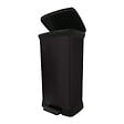 CURVER - Curver Deco bin 50L Poubelle à pédale, 39 x 29 x 73 cm, Noir (187178) - vignette