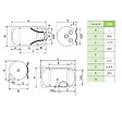 ARISTON - Chauffe eau électrique Blindé Horizontal Mural Initio Ariston 200 L - vignette