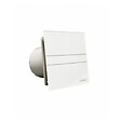 CATA - Cata E-100 G Aérateur extracteur d'air simple flux, Fonction standard, Plaque avant en verre blanc (00900000) - vignette