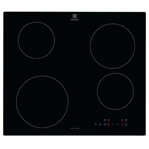 ELECTROLUX - Basic Plaque de cuisson à induction 60 cm, 4 foyers, noir (LIB60420CK) - large