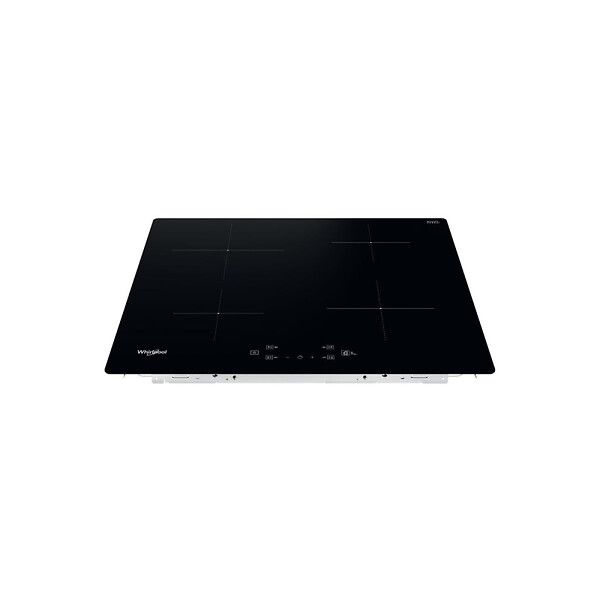 WHIRLPOOL - Whirlpool Plaque de cuisson à induction 220-240 V, 4 plaques, sécurité enfant, fonction 6ème sens, noir (WSQ7360NE) - large
