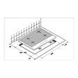BEKO - Beko Plaque de cuisson à gaz en acier inoxydable, 58x51x4,6 cm, 4 zones (HIAG64225SX) - vignette