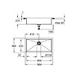 GROHE - K700 Évier en acier inoxydable, Inox (31580SD1) - vignette