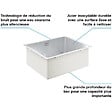 GROHE - Grohe Kit Evier de cuisine K700 sous-plan 540x440mm Acier inoxydable + Mitigeur Bauloop Col de cygne, Chrome (31574SD1-SET1) - vignette