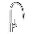 GROHE - Grohe Kit Evier cuisine K700 sous-plan 540x440mm Acier inoxydable + Mitigeur douchette extractible 2 jets (31574SD1-SET5) - vignette