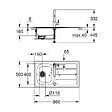 GROHE - BAU PACK ÉVIER + MITIGEUR CUISINE (31562SD1) - vignette