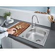 GROHE - BAU PACK ÉVIER + MITIGEUR CUISINE (31562SD1) - vignette