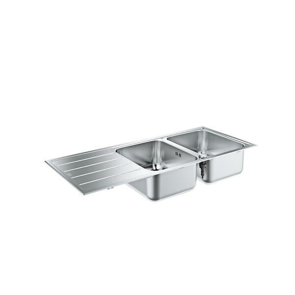 GROHE - Évier Grohe K500 en acier inoxydable (31588SD1) - large