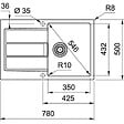 FRANKE - Franke SIRIUS - 2.0 S2D 611-78 Tectonite® Evier à encastrer Gris - vignette