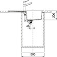 FRANKE - Franke SIRIUS - 2.0 S2D 611-78 Tectonite® Evier à encastrer Gris - vignette
