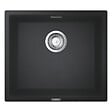 GROHE - Grohe Kit Evier Quartz Noir Granite K700 417 x 366mm + Mitigeur Minta Noir col de cygne pivotant à 360° (31653AP0-SET6) - vignette