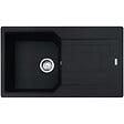 FRANKE - Franke Urban Evier de cuisine en Fragranit +, 860x500mm, Egouttoir réversible, Onyx (UBG611-86ON) - vignette