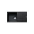 FRANKE - Franke Basis BFG 611-97 Evier 97x50cm avec égouttoir réversible, Fragranit +, Onyx (BFG611-97ON) - vignette