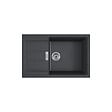 FRANKE - Franke SIRIUS - 2.0 S2D 611-78 Tectonite® Evier à encastrer avec bac XL Noir - vignette