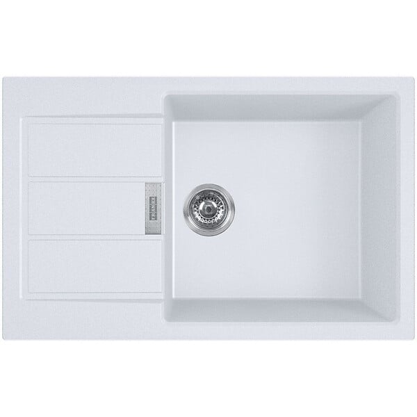 FRANKE - Franke SIRIUS - 2.0 S2D 611-78 Tectonite® Evier à encastrer avec bac XL Blanc - large