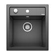 BLANCO - Blanco Evier DALAGO 45 PuraDur en Silgranit avec vidage automatique 46.5x51cm, Anthracite (517156) - vignette