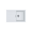 FRANKE - Franke SIRIUS - 2.0 S2D 611-78 Tectonite® Evier à encastrer Blanc - vignette