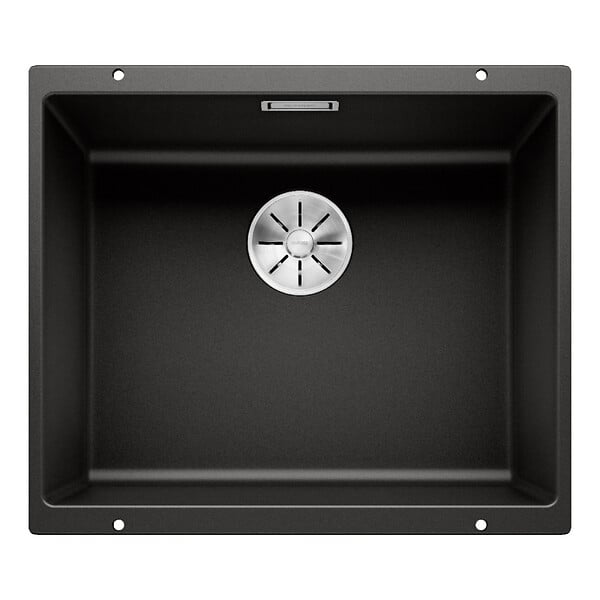 BLANCO - Blanco Evier Subline 500-U en Silgranit PuraDur sous-plan 53x46cm, Noir (525995) - large