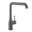 SWISS AQUA TECHNOLOGIES - Swiss Aqua Technologies /Grohe, Set Aurum Évier de cuisine encastrable inox, 68x45x21 cm + Essence Mitigeur monocommande, Gun Metal brossé - vignette