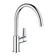 GROHE - Grohe Set Evier K400 en quartz composite avec égouttoir réversible 780x500 mm, Gris granite + Mitigeur monocommande - vignette