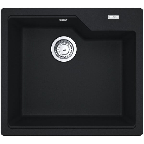 FRANKE - Franke Urban UBG 610-56 Fragranit+ Évier de cuisine à encastrer Onyx - large
