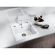 BLANCO - Blanco Evier DALAGO 45 PuraDur en Silgranit avec vidage automatique 46.5x51cm, Gris rocher (518846) - vignette