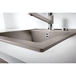 BLANCO - Blanco Evier DALAGO 45 PuraDur en Silgranit avec vidage automatique 46.5x51cm, Gris rocher (518846) - vignette