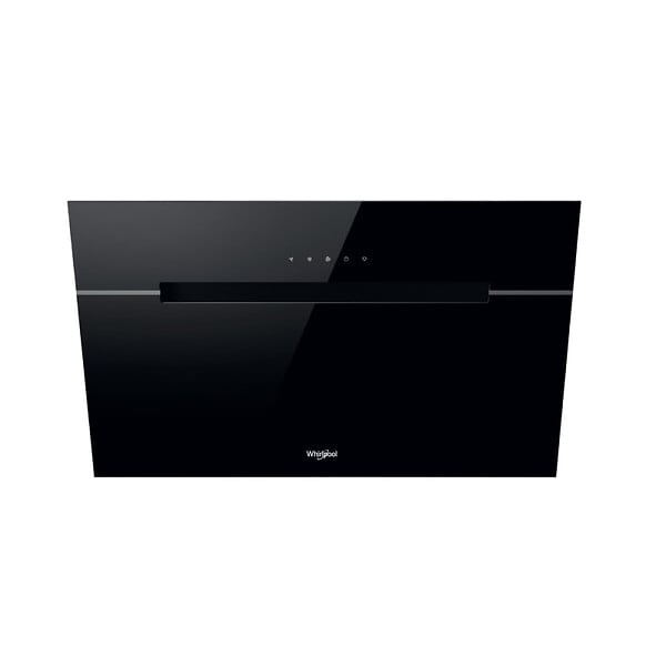 WHIRLPOOL - Whirlpool Hotte murale, classe énergétique A, 59,8x32,6x36 cm, coloris noir  (WHVP62FLTSK) - large