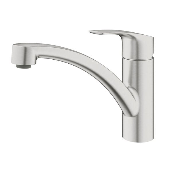 GROHE - Eurosmart Mitigeur Monocommande Evier, SuperSteel (33281DC3) - large