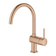 GROHE - Grohe Minta, mitigeur monocommande évier, Warm Sunset brossé (32917DL0) - vignette