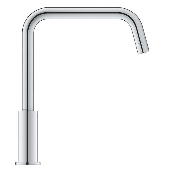 GROHE - Mitigeur évier START GROHE 30470000 QuickFix Plus - bec haut- rotation 150° - chrome - large