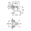 GROHE - Grohe EUROSMART Mitigeur monocommande d'évier, Chrome(31391003) - vignette