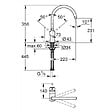 GROHE - Grohe Minta, mitigeur monocommande évier, Warm Sunset brossé (32917DL0) - vignette