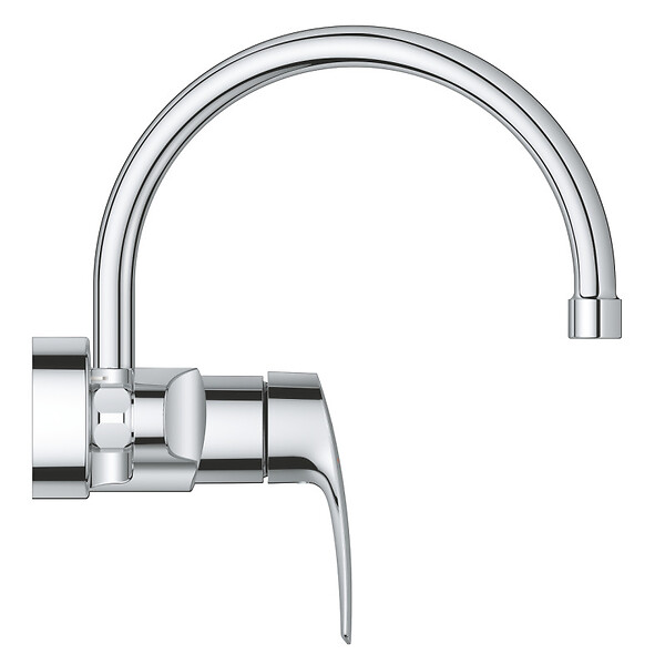GROHE - EUROSMART Mitigeur Monocommande d'évier, Chrome (32482003) - large