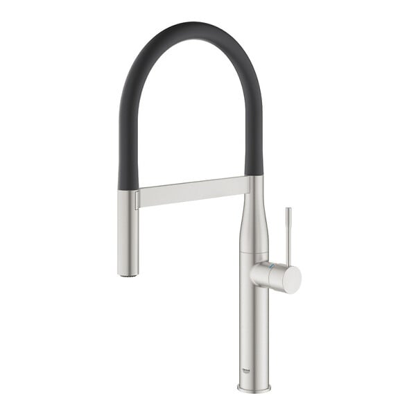 GROHE - Grohe ESSENCE NEW - Mitigeur monocommande d'évier SuperSteel (30294DC0) - large