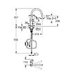 GROHE - Grohe Start Flow Mitigeur évier 1/2", chrome (G30571000) - vignette
