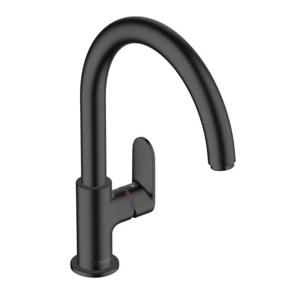 HANSGROHE - Hansgrohe Vernis Blend M35 Mitigeur de cuisine ComfortZone 210, 1jet, Noir mat (HG-71870670) - large