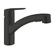 GROHE - Grohe START mitigeur monocommande évier avec douchette extractible, noir mat (G-303072431) - vignette