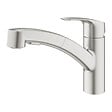GROHE - Mitigeur Avec Douchette Acier Mat - 30305DC1 - vignette