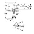 GROHE - Mitigeur Avec Douchette Acier Mat - 30305DC1 - vignette