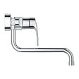 GROHE - Grohe EUROSMART Mitigeur monocommande d'évier, Chrome(32224003) - vignette